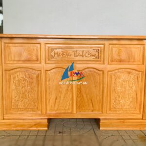 Bàn làm việc gỗ gõ đỏ 1m4