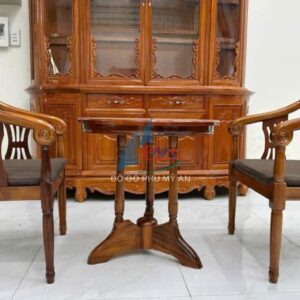 Alternative view of Bộ bàn trà tràm bọc nệm 2 ghế