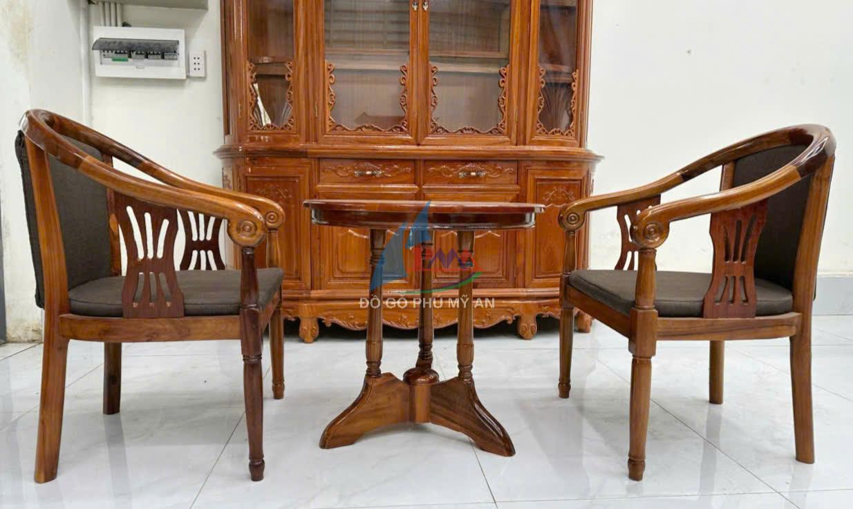 Alternative view of Bộ bàn trà tràm bọc nệm 2 ghế