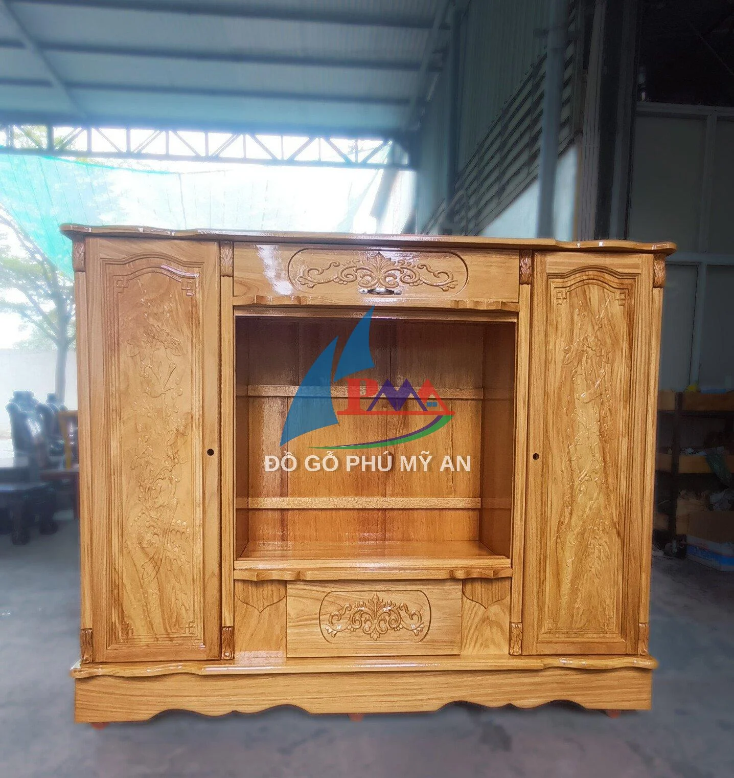 Alternative view of Búp phê gõ không buồng kính 1m6