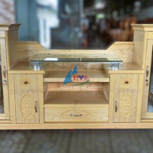 Cốp gỗ ghép phủ sồi