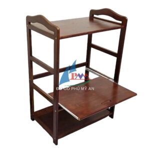 Kệ vi sóng gỗ ghép