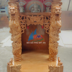 Trang thờ gỗ gõ hổ phù 50