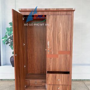 Alternative view of Tủ áo melamine cao cấp 1m2