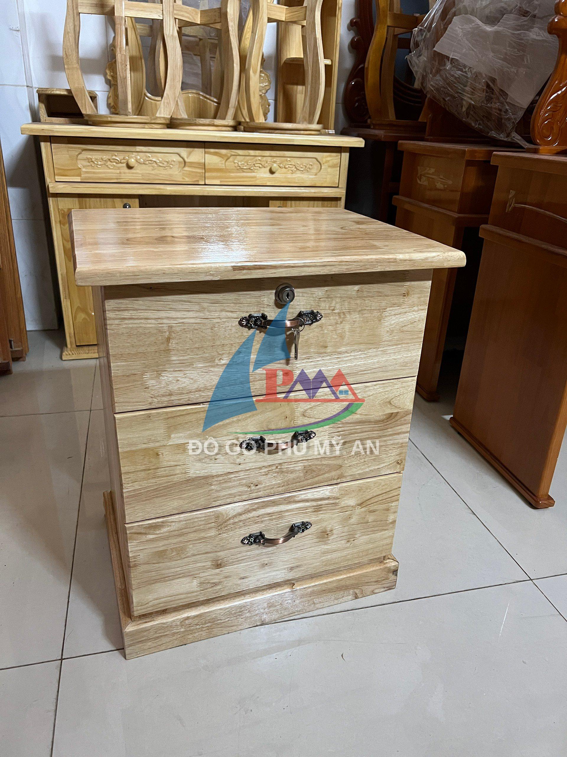 Alternative view of Tủ đầu giường gỗ ghép