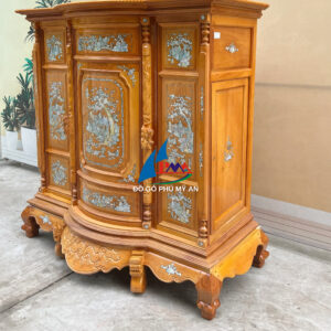 Alternative view of Tủ thờ căm xe phệ cẩn 1m6