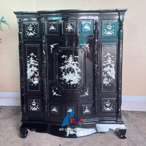 Tủ thờ căm xe 4 chân cẩn