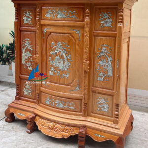 Alternative view of Tủ thờ gỗ gõ 6 chân cẩn
