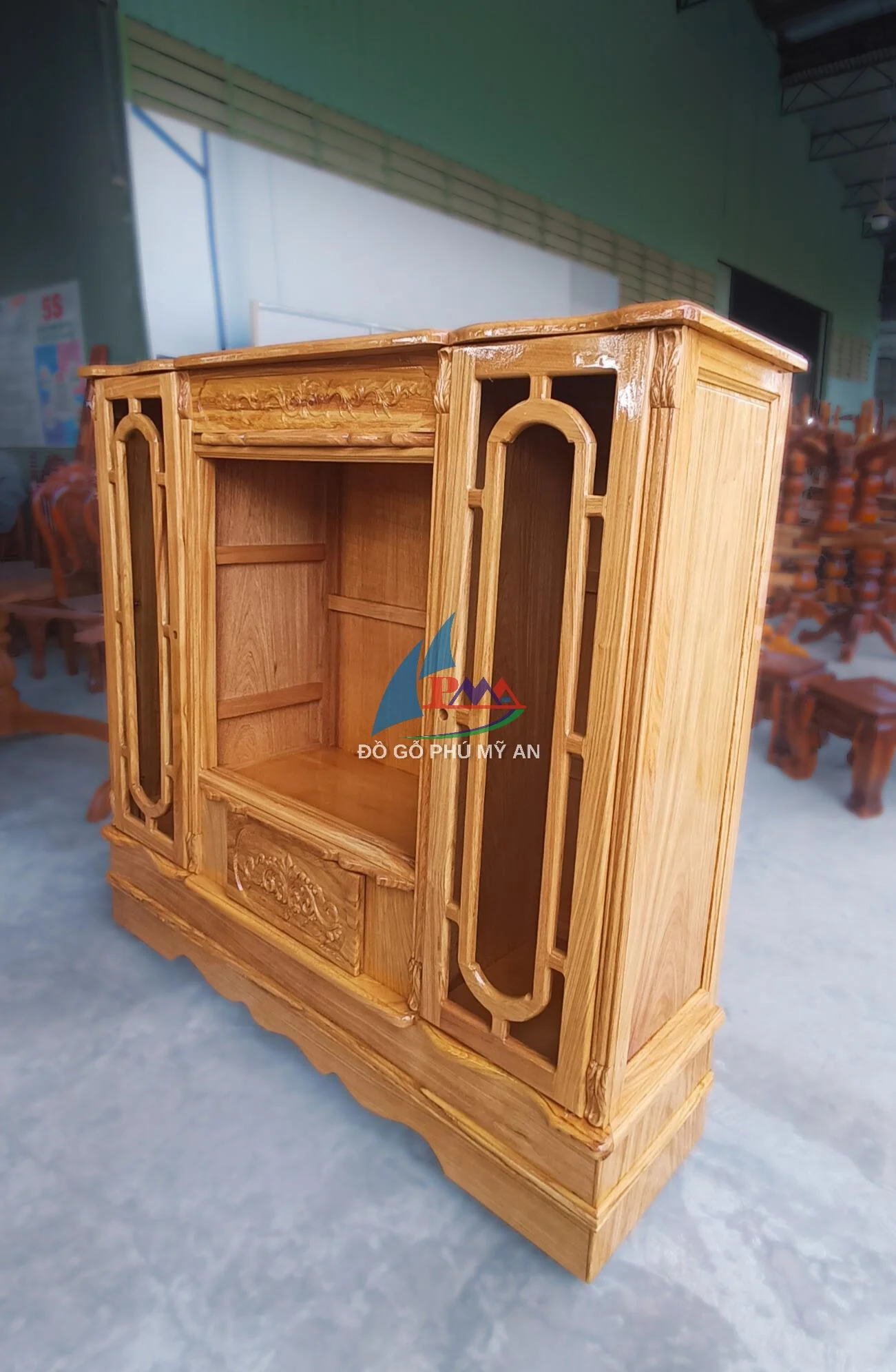 Alternative view of Búp phê gõ có buồng kính 1m6