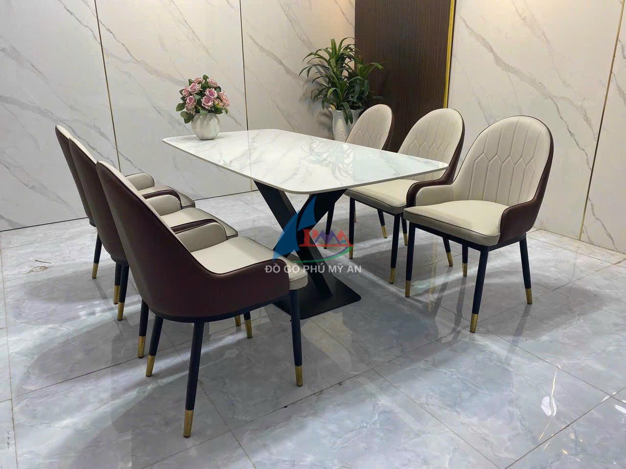 Alternative view of Bàn ăn nhập khẩu 6 ghế