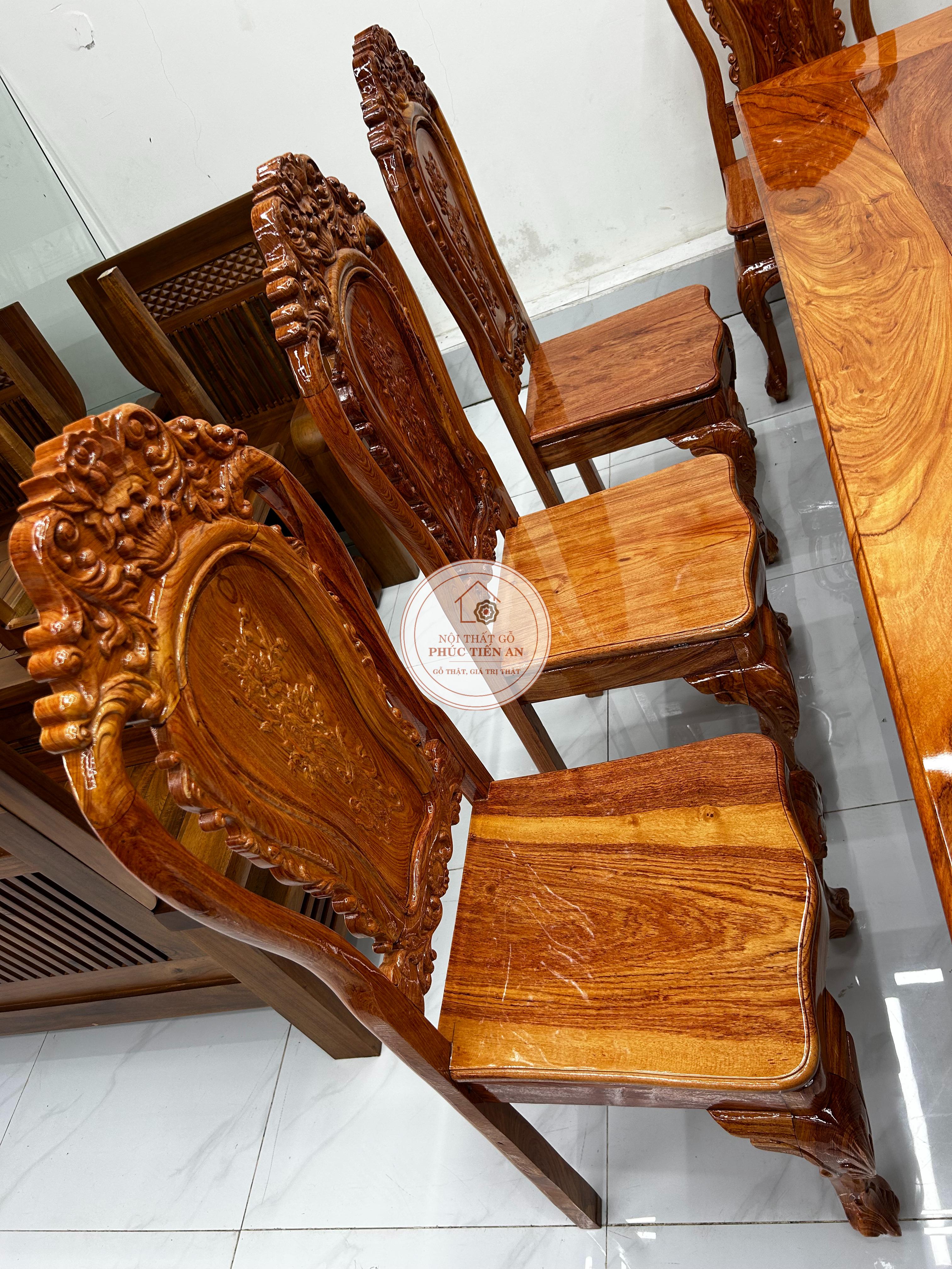 Nên Chọn Bàn Ăn Gỗ Gõ Hay Bàn Ăn Gỗ Hương Đá Cho Phòng Ăn Sang Trọng?