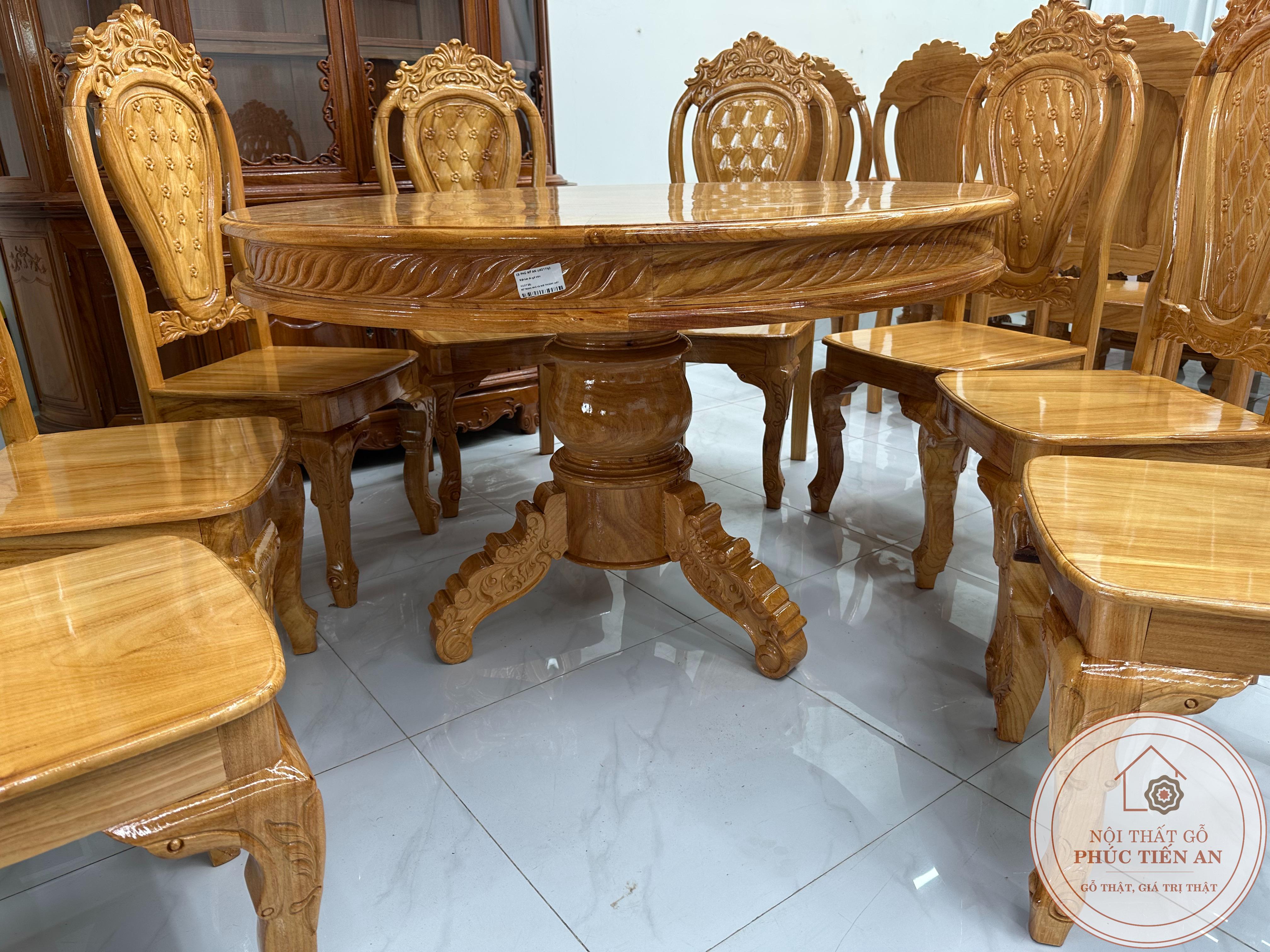 Nên Chọn Bàn Ăn Gỗ Gõ Hay Bàn Ăn Gỗ Hương Đá Cho Phòng Ăn Sang Trọng?