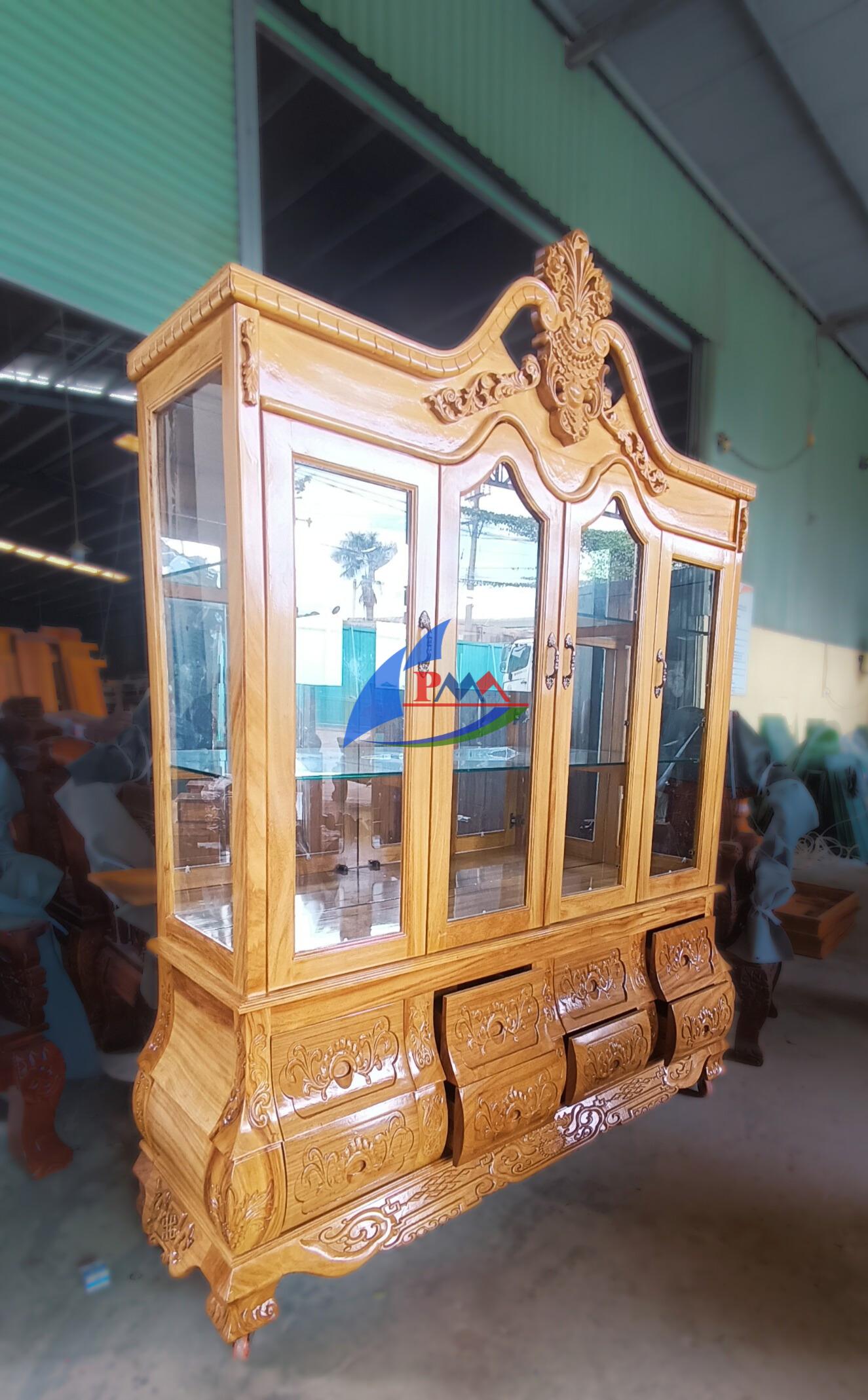 Tủ Phê Gỗ, Tủ Ly Gỗ – Nên Chọn Loại Nào Cho Phòng Khách Đẹp?