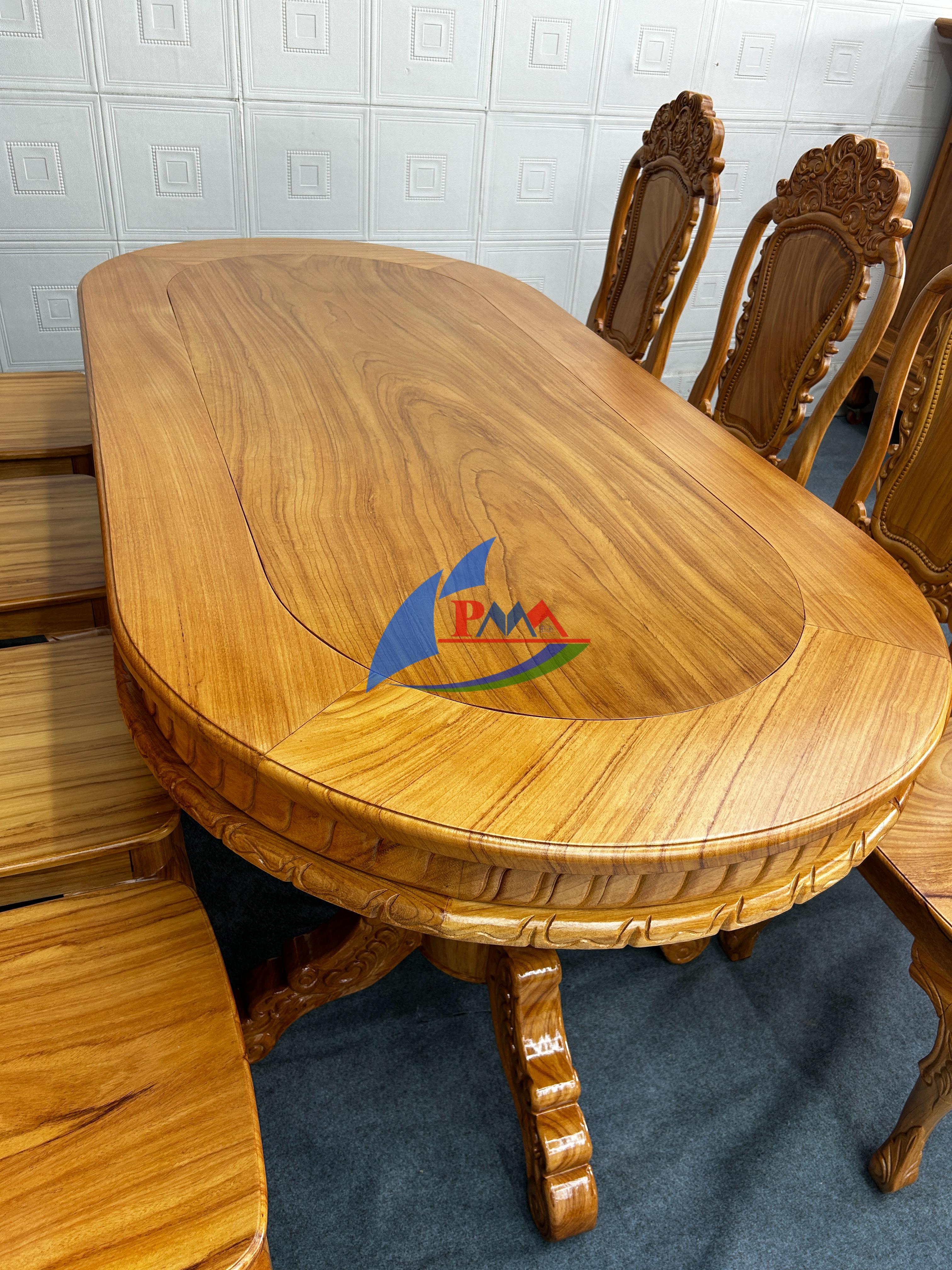 Xu hướng nội thất 2026: Bàn ăn cao cấp gỗ tự nhiên thiết kế hiện đại dẫn đầu lựa chọn