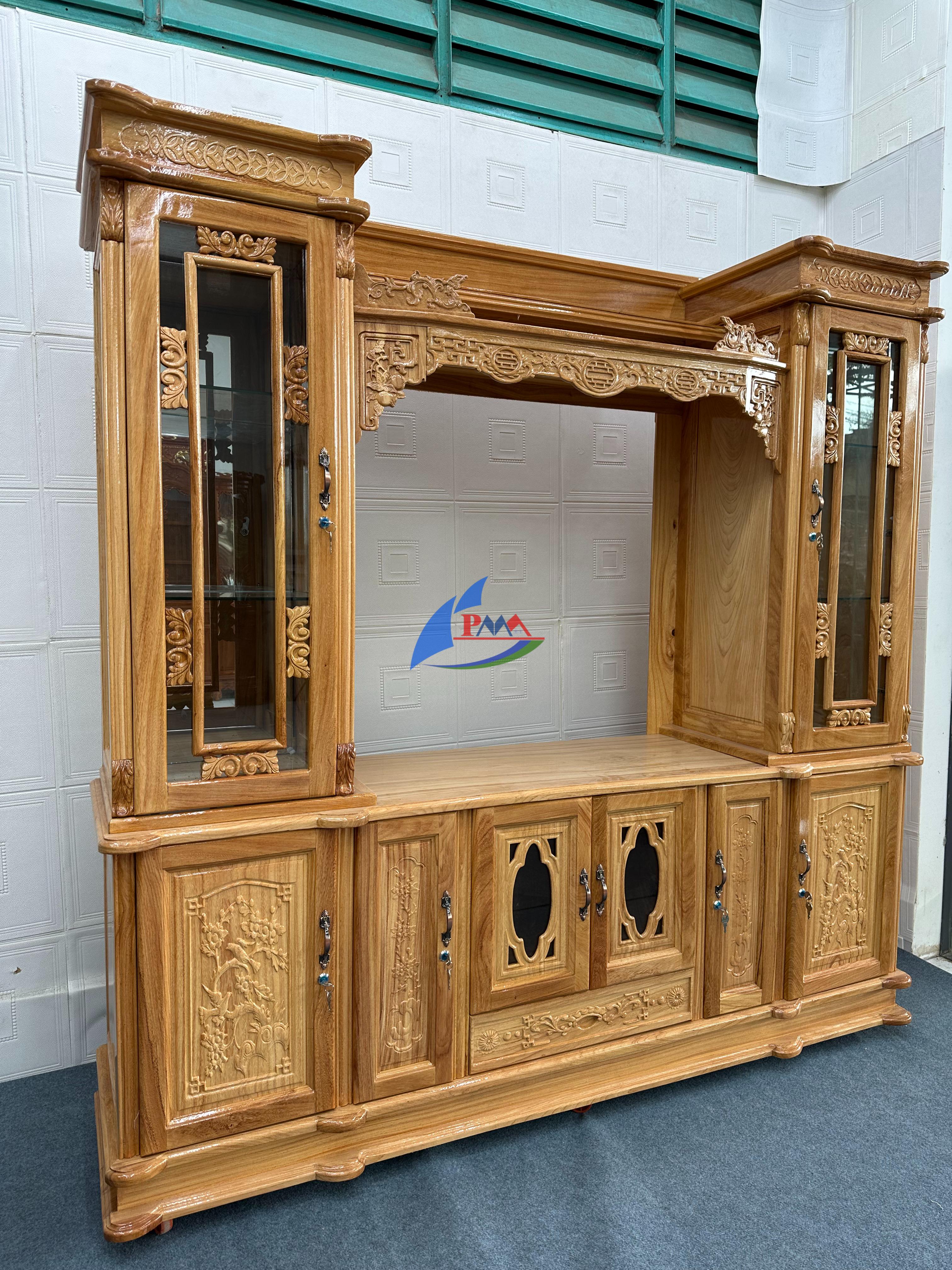 Nội thất nhà đẹp cao cấp: Khi gỗ tự nhiên trở thành linh hồn của không gian