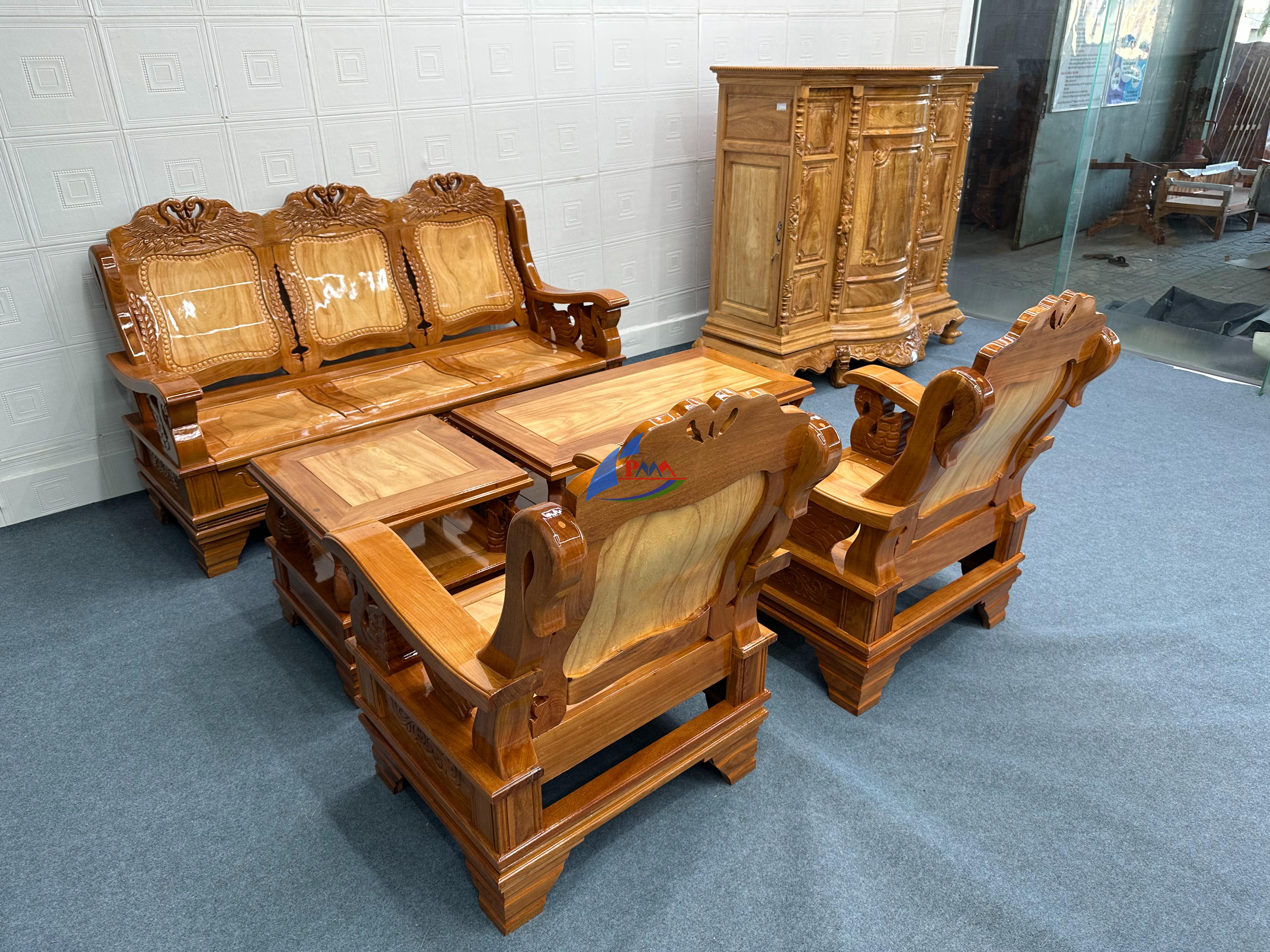 Nội thất nhà đẹp cao cấp: Khi gỗ tự nhiên trở thành linh hồn của không gian