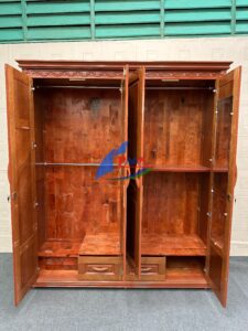 Tủ treo quần áo gỗ tự nhiên: Xu hướng sản phẩm đại lý nên nhập năm 2026