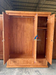 Tủ treo quần áo gỗ tự nhiên: Xu hướng sản phẩm đại lý nên nhập năm 2026