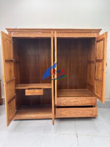 Tủ treo quần áo gỗ tự nhiên: Xu hướng sản phẩm đại lý nên nhập năm 2026