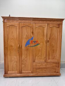 Tủ treo quần áo gỗ tự nhiên: Xu hướng sản phẩm đại lý nên nhập năm 2026