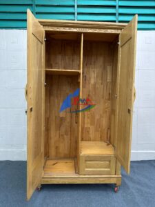 Tủ treo quần áo gỗ tự nhiên: Xu hướng sản phẩm đại lý nên nhập năm 2026