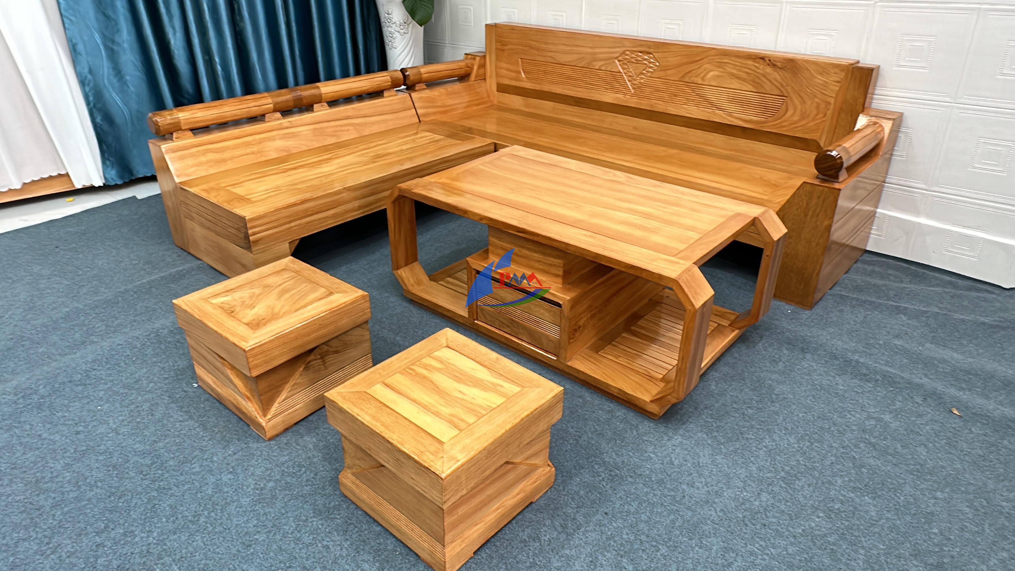 Đón đầu xu hướng nội thất căn hộ với sofa gỗ chung cư