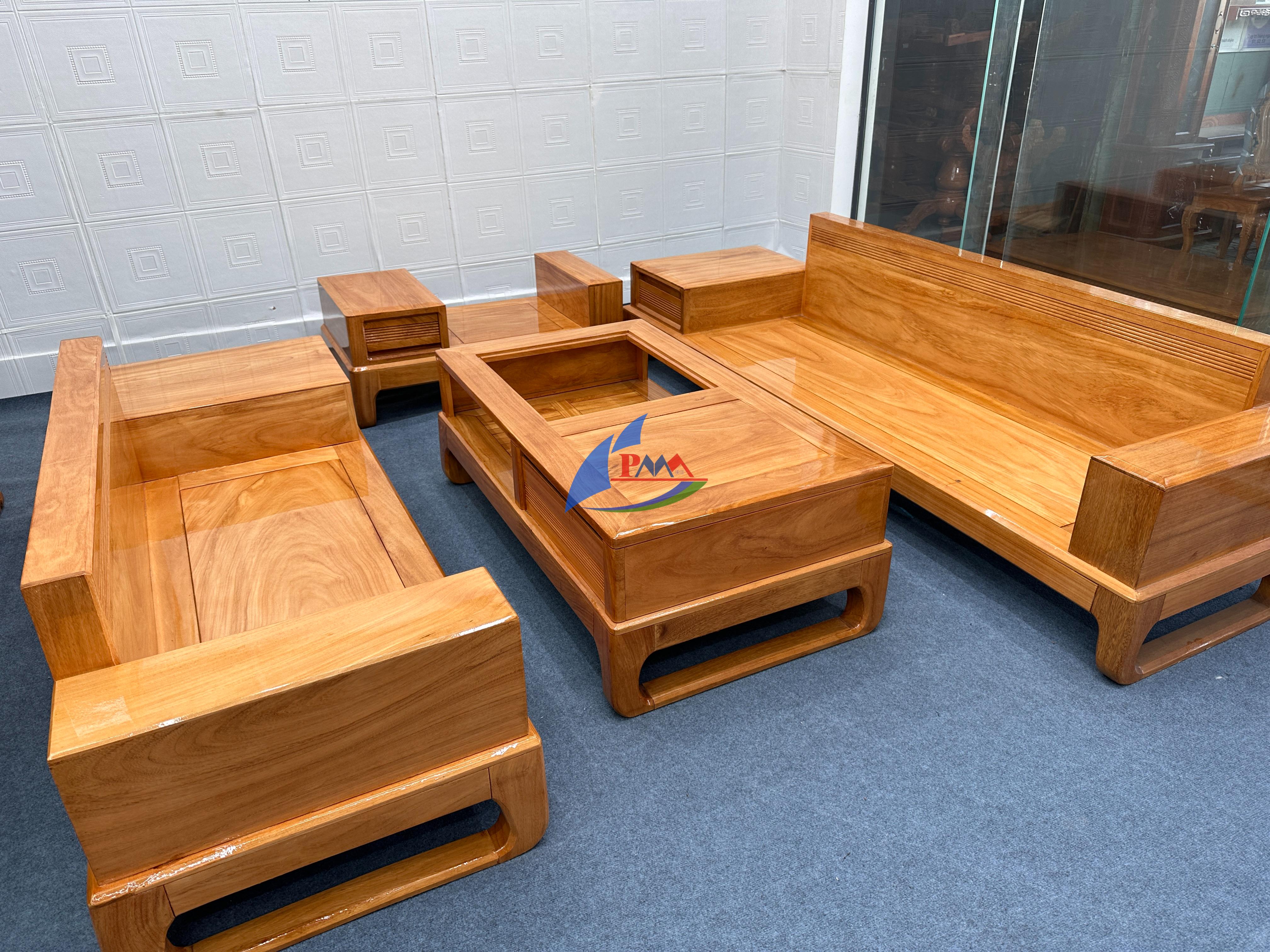 Đón đầu xu hướng nội thất căn hộ với sofa gỗ chung cư