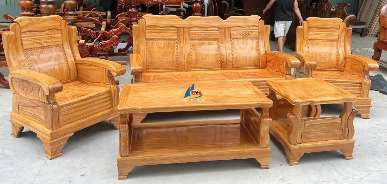 Sofa Gỗ Hộp – Mẫu Đẹp, Chất Lượng, Bền Bỉ