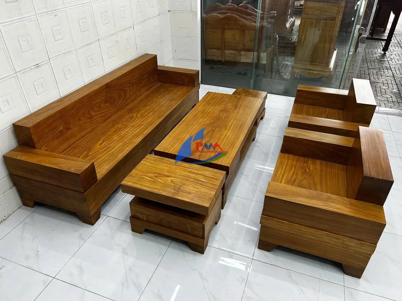 Sofa Gỗ Hộp – Mẫu Đẹp, Chất Lượng, Bền Bỉ