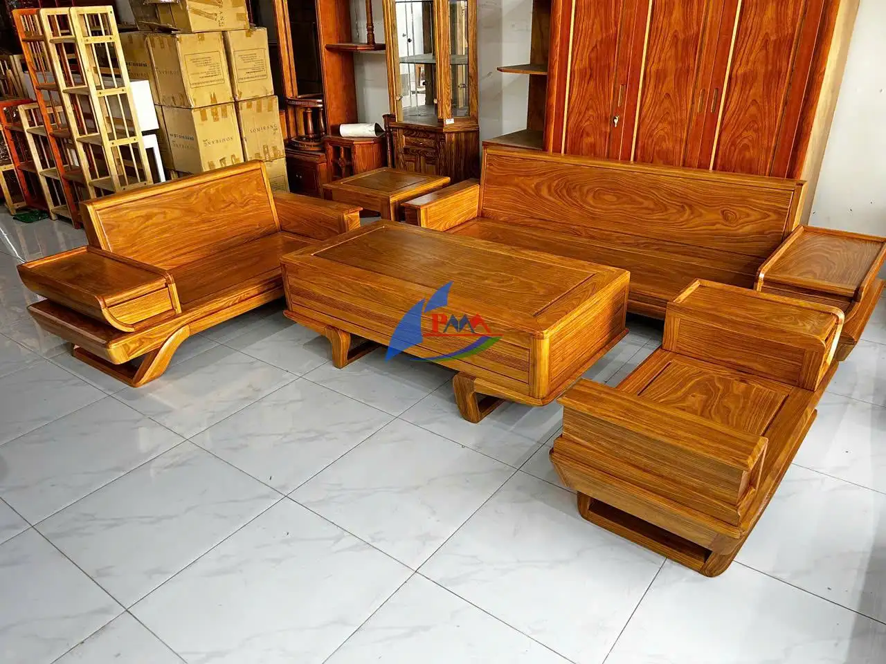 Sofa Gỗ Hộp – Mẫu Đẹp, Chất Lượng, Bền Bỉ