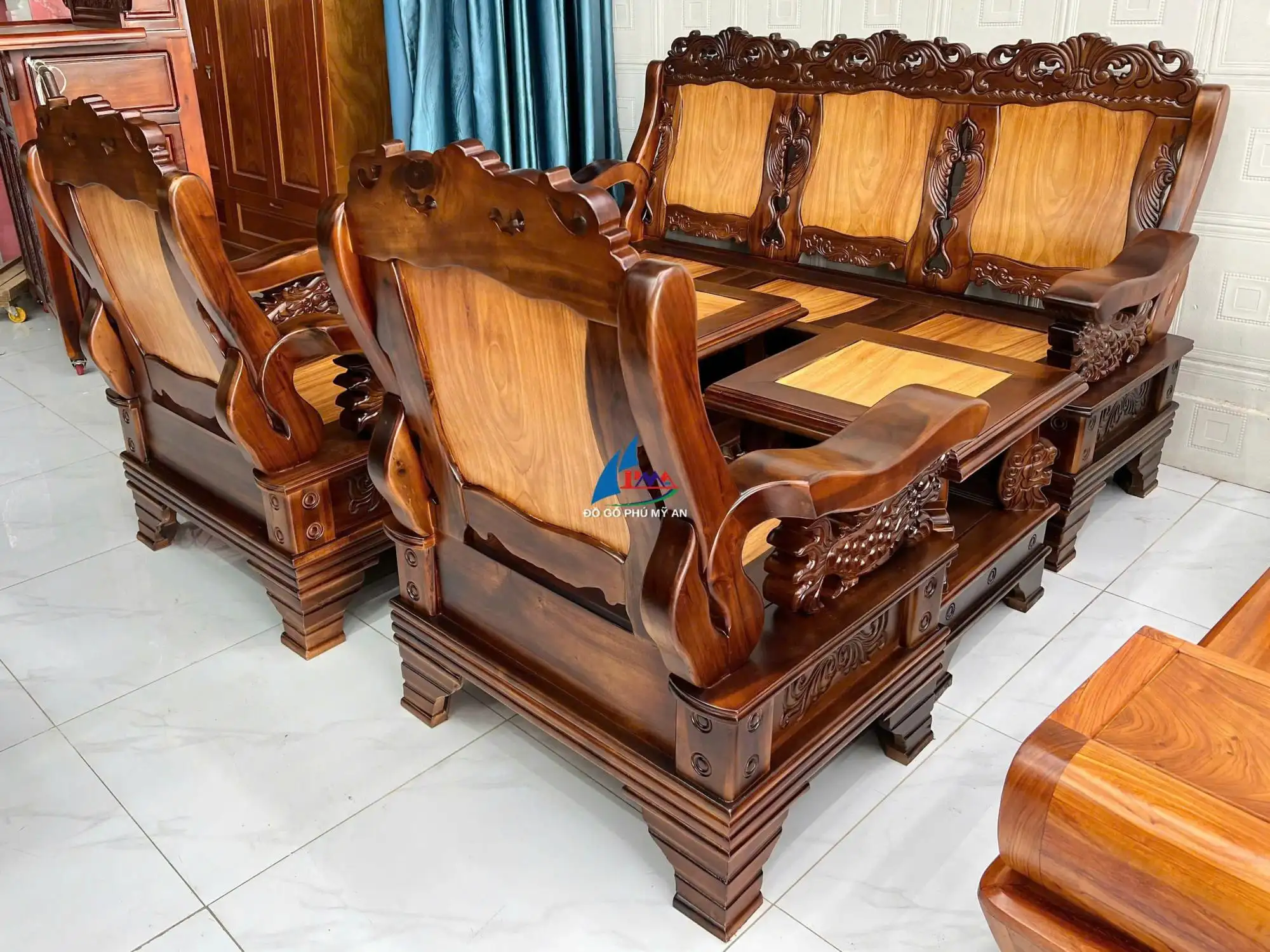 Sofa Gỗ Hộp – Mẫu Đẹp, Chất Lượng, Bền Bỉ
