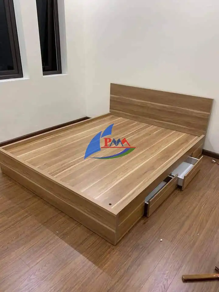 Giường Gỗ Có Ngăn Kéo Giá Tốt – Giải Pháp Lưu Trữ Tiện Lợi