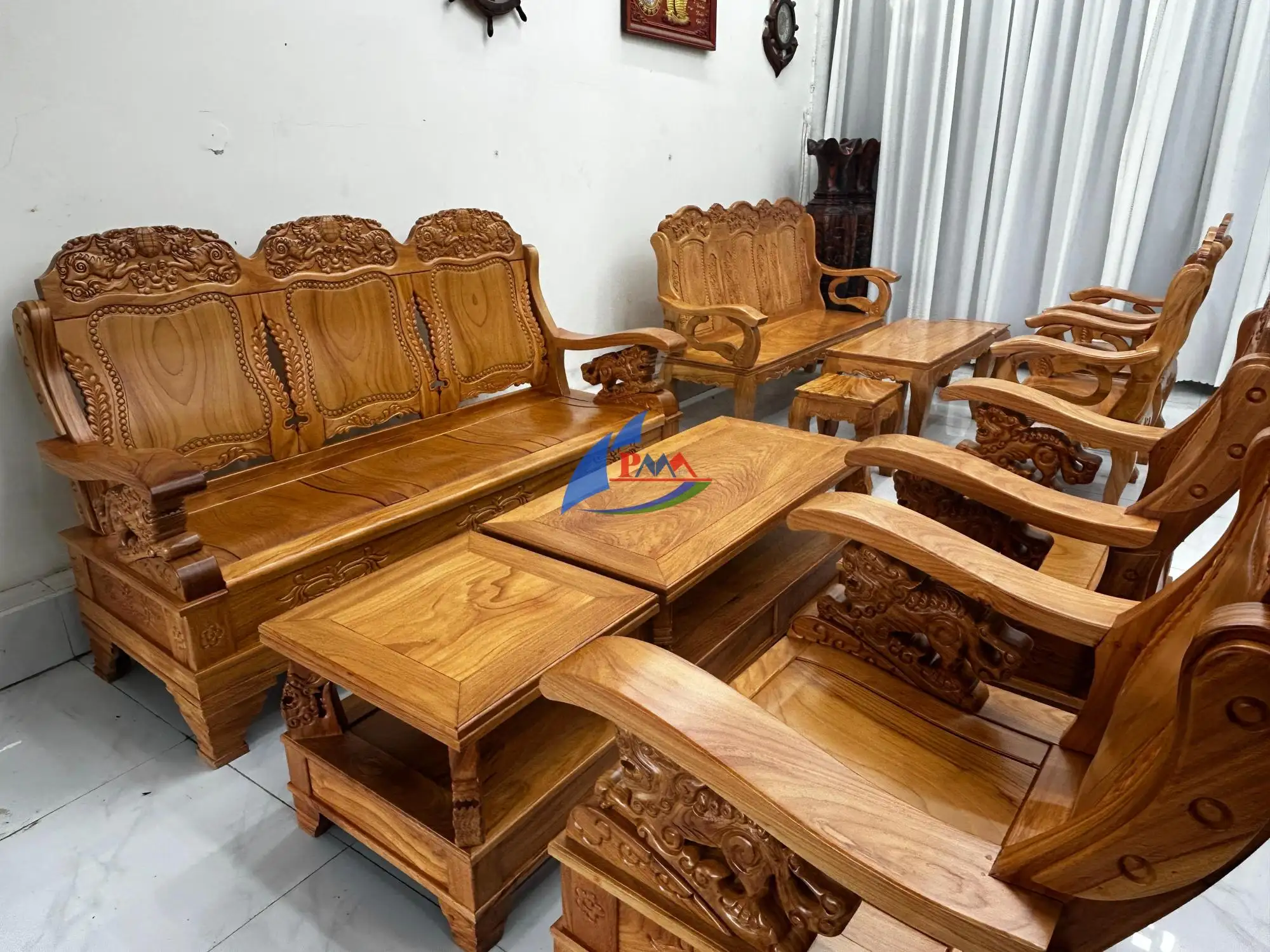 Alternative view of Salon Gỗ - Thùng Gõ Lân Nghê - Vững Bền Cùng Thời Gian, Vượng Khí Cho Gia Đạo