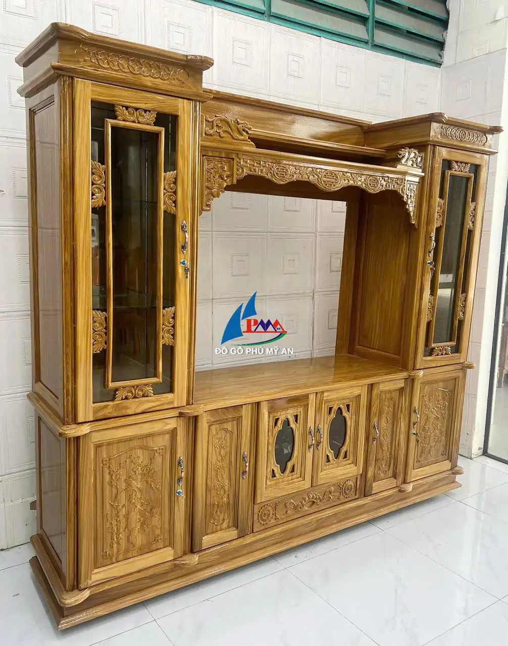 Tủ Rượu Gỗ Đẹp – Vẻ Đẹp Sang Trọng, Bền Lâu