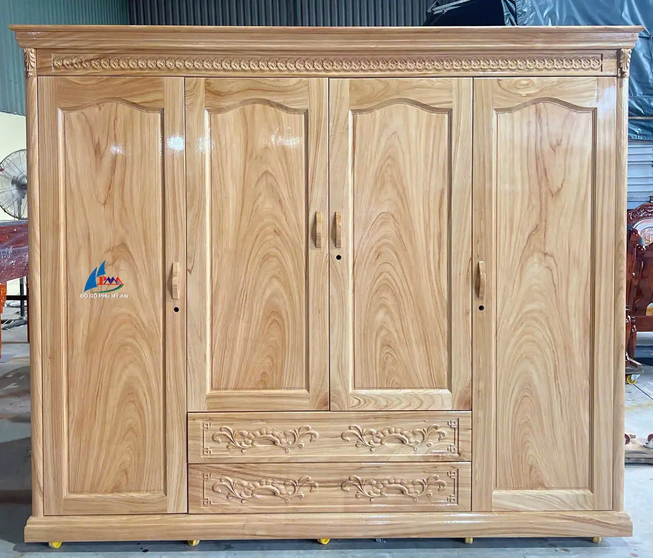 Tủ 4 Cánh Gỗ – Vừa Đẹp Vừa Tiện Dụng Cho Không Gian Sống