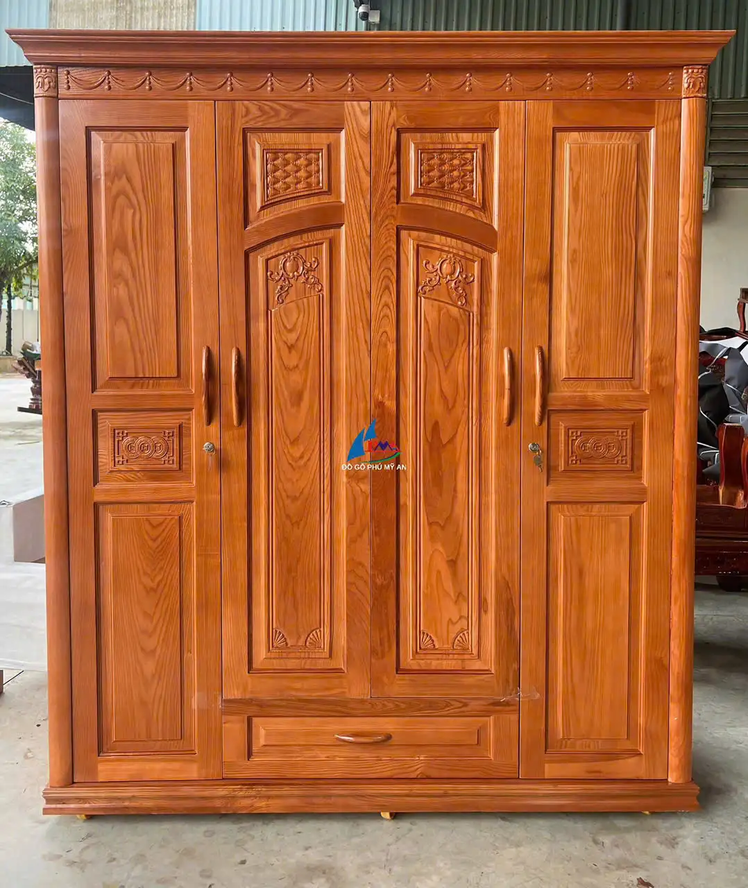 Tủ 4 Cánh Gỗ – Vừa Đẹp Vừa Tiện Dụng Cho Không Gian Sống